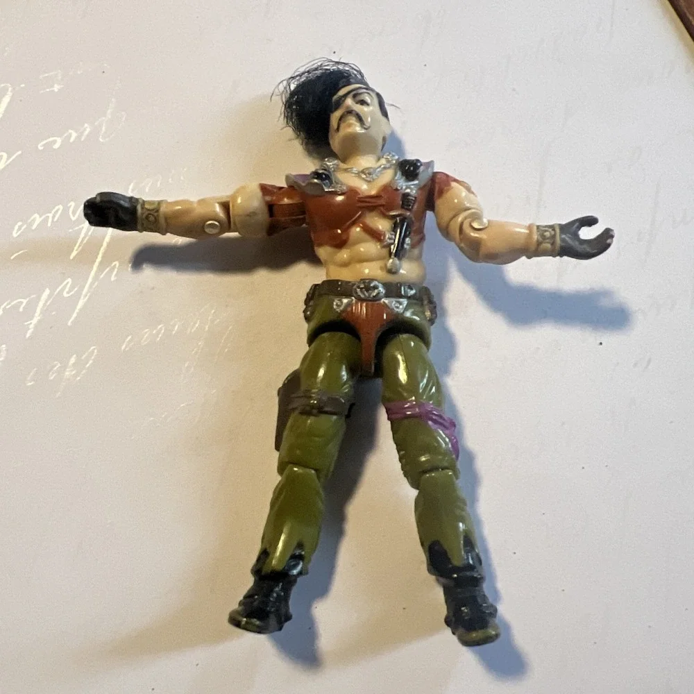 Vintage 1987 GI Joe Dreadnok Zanzibar Action Figure Hasbro 1:18 Scale TR1